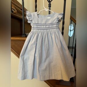 New but no tags Edgehill Collection Blue Striped Formal Dress